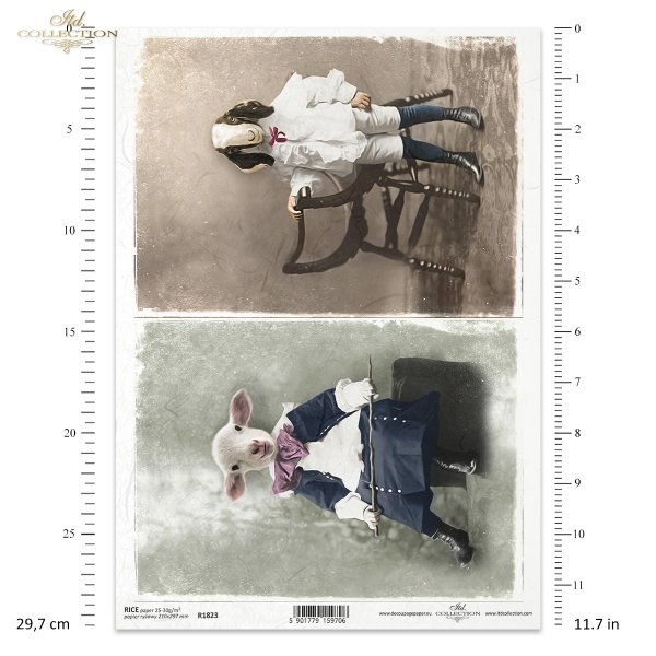 zwierzęta retro, zwierzęta w dawnych strojach, zoomorfizm, vintage, owca, owieczka, baran, baranek, animals in old clothes, zoomorphism, sheep, lamb, Retro-Tiere, Tiere in alter Kleidung, Zoomorphismus, Schaf, Widder, Lamm