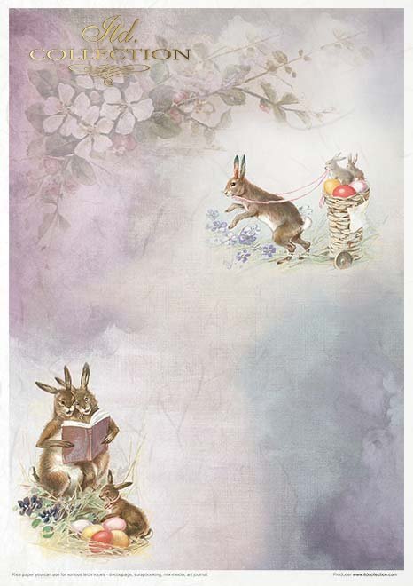 Easter Bunny - pastelowe tła, zające wielkanocne, pisanki, wiosenne kwiaty, tagi*pastel backgrounds, Easter bunnies, Easter eggs, spring flowers, tags*pastellfarbene Hintergründe, Osterhasen, Ostereier, Frühlingsblumen, Tags