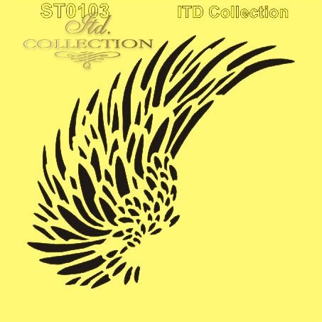ST0103 - skrzydła aniołów, anielskie skrzydło