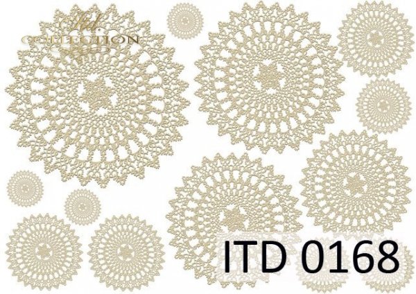Decoupage paper ITD D0168