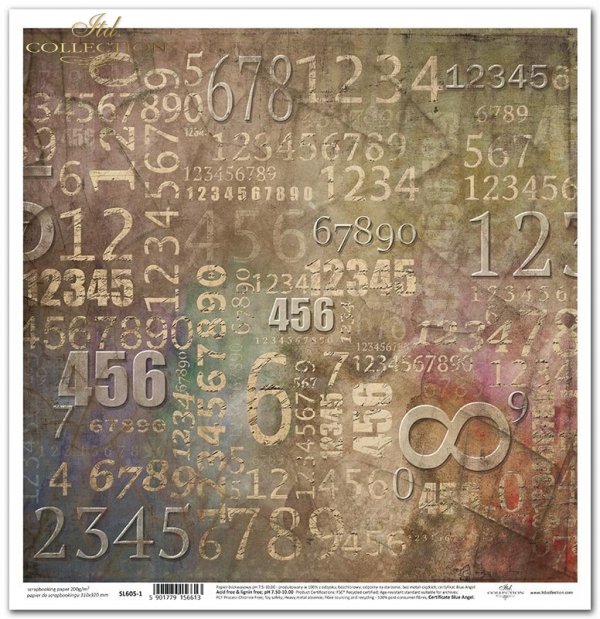 kolorowe cyfry*coloured numerals*farbige Ziffern*números de colores