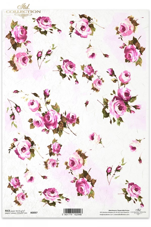 flores, rosas delicadas, papel de arroz decoupage - rosas en diferentes tamaños , Rosen in verschiedenen Größen, Rosen, Garten, Blume, Blumen, Blüten , flowers, delicate roses, rose, garden, flower, blossoms