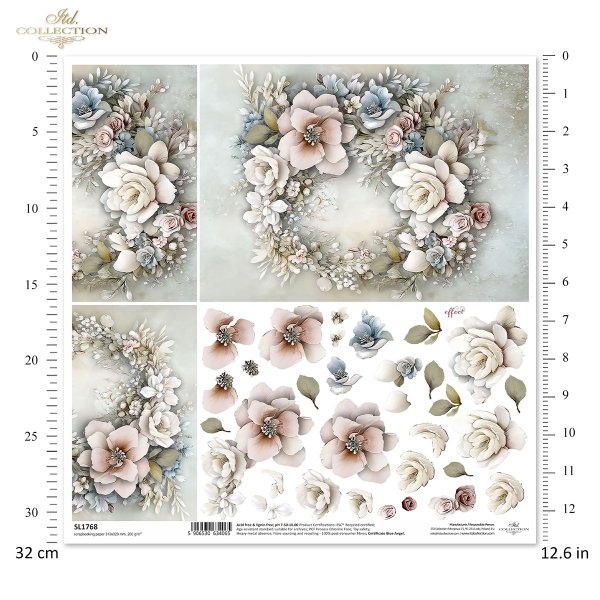 Celebrate the Moments * Celebruj Chwile - kwiaty 3D, wieńce kwiatowe, 3D effect*floral wreaths, flowers, garlands, 3D effect * Blumenkränze, Blumen, Girlanden, 3D-Effekt *coronas florales, flores, guirnaldas, efecto 3D 