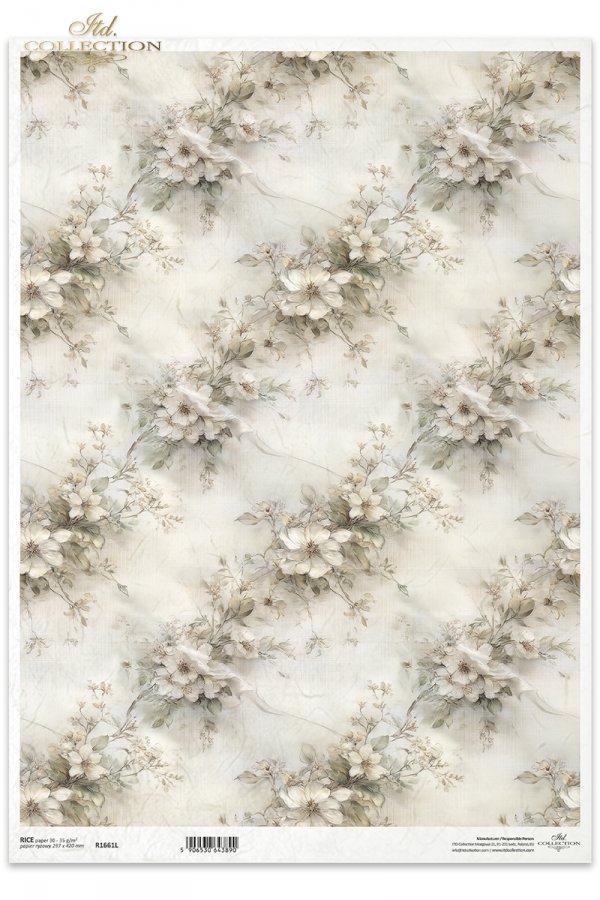 kwiaty, rośliny, vintage, beż, szałwia, botanika, tekstury, tło, wzory