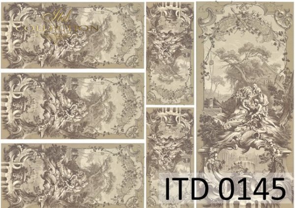 Decoupage paper ITD D0145