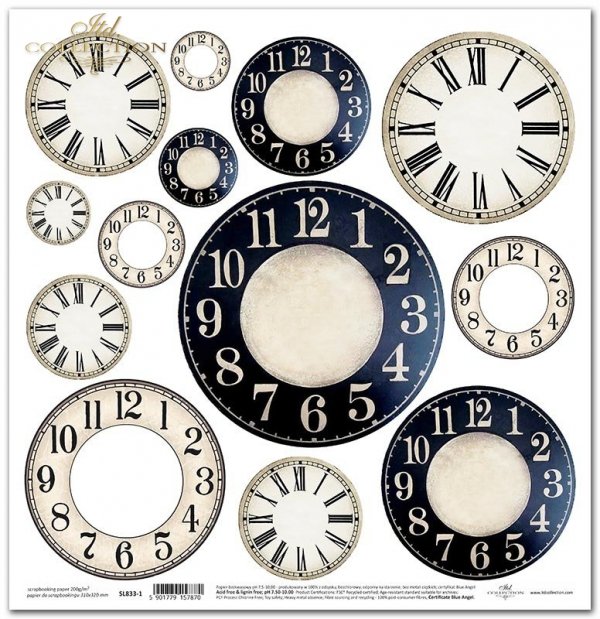 Tarcze zegarowe, tarcze retro, tarcze z cyframi arabskimi, tarcze zegarowe z cyframi rzymskimi