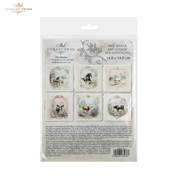 Rice paper set RSM163