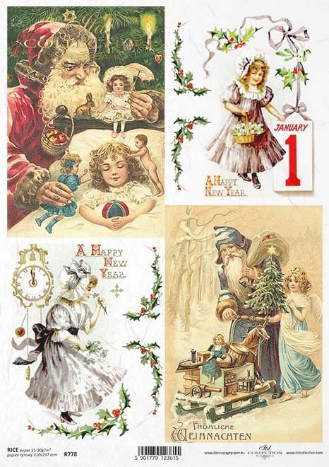 Boże Narodzenie, świąteczne dekoracje, retro, vintage, Mikołaj, prezenty, zabawki, dziecko, dzieci, choinka, Nowy Rok, R778, Christmas, Christmas decorations, retro, Santa Claus, presents, toys, child, children, tree, New Year, Weihnachten, Weihnachtsdeko