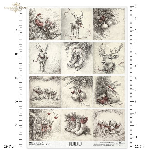 łyżwy, Święty Mikołaj, reniferek, buty, misie polarne, bombki świąteczne, vintage*ice skates, Father Christmas, reindeer, boots, polar bears, Christmas baubles, vintage*Schlittschuhe, Weihnachtsmann, Rentier, Stiefel, Eisbären, Weihnachtskugeln, Vintage*p