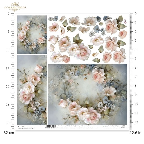 Celebrate the Moments * Celebruj Chwile - kwiaty 3D, wieńce kwiatowe, 3D effect*floral wreaths, flowers, garlands, 3D effect * Blumenkränze, Blumen, Girlanden, 3D-Effekt *coronas florales, flores, guirnaldas, efecto 3D 