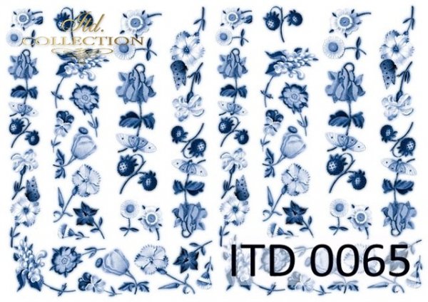 Decoupage paper ITD D0065