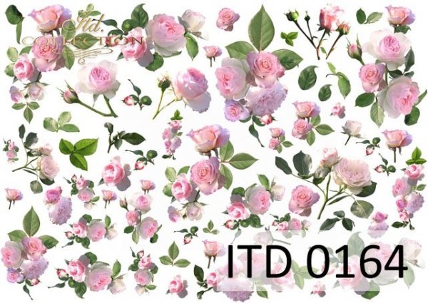 Decoupage paper ITD D0164M