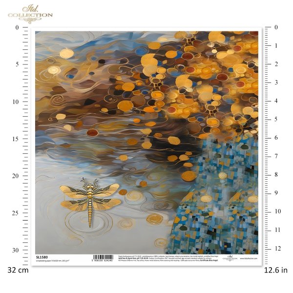złoto, dekoracyjne wzory, ważki, motyle, kamienie szlachetne, mozaiki, motywy secesyjne*gold, decorative patterns, dragonflies, butterflies, precious stones, mosaics, Art Nouveau motifs