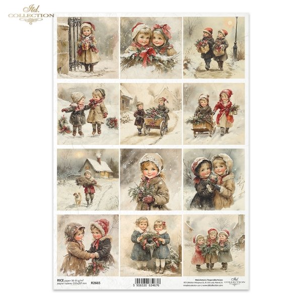 dzieci, vintage, Boże Narodzenie*children, vintage, Christmas*Kinder, Vintage, Weihnachten*niños, vintage, Navidad