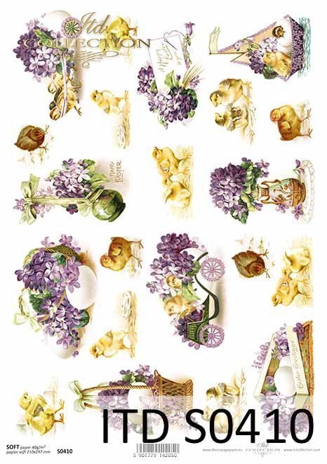 Decoupage paper Soft ITD S0410