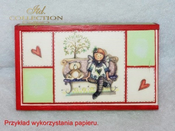 ITD Collection, decoupage, scrapbooking, mixed media - example 2