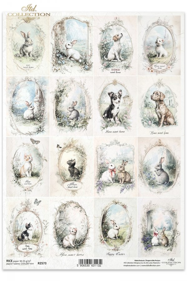 króliki, psy, koty, wiejskie zwierzęta, wiosenne klimaty, rustykalny styl*rabbits, dogs, cats, countryside animals, springtime climate, rustic style*Kaninchen, Hunde, Katzen, Tiere auf dem Lande, Frühlingsklima, rustikaler Stil*conejos, perros, gatos, ani