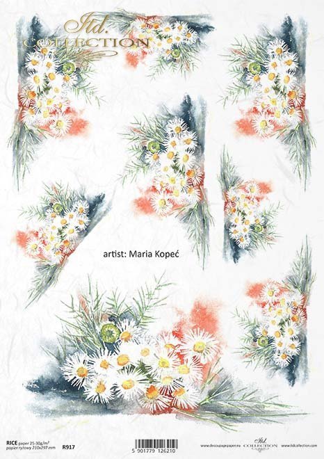  kwiat, ogród, łąka, wiosna, autorka grafiki Maria Kopeć, R917, flower, garden, meadow, spring, Blume, Garten, Wiese, Frühling, flor, jardín, prado, primavera 