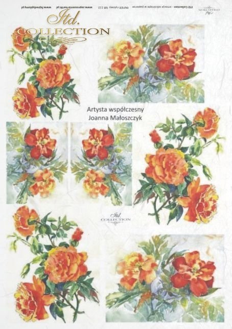 decoupage-painting-Joanna-Maloszczyk-flower-bud-buds-leaves-rose-roses-garden-R0112