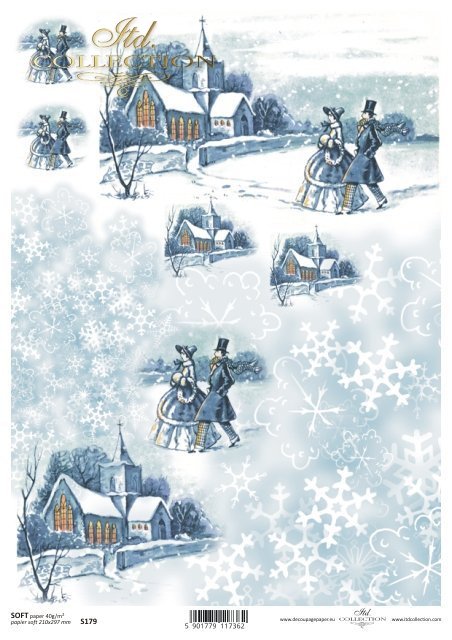 Decoupage paper Soft ITD S0179