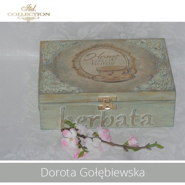 ITD Collection, decoupage, scrapbooking, mixed media, stencils - example 01