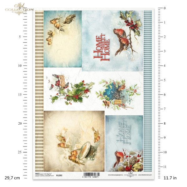 ptaki, ptaszki, vintage, retro, zima, ostrokrzew, Home Sweet Home, paski, paseczki, birds, winter, holly, Home Sweet Home, stripes, Vögel, Winter, Stechpalme, Streifen, pájaros, invierno, acebo, rayas