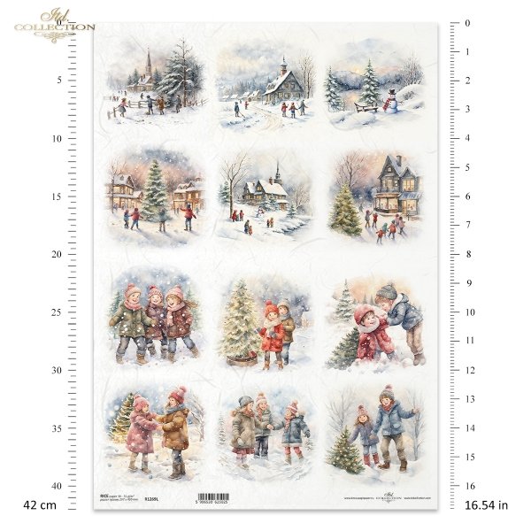 zimowe widoczki, zimowe zabawy dzieci*winter views, winter games for children*Winteransichten, Winterspiele für Kinder*vistas invernales, juegos de invierno para niños