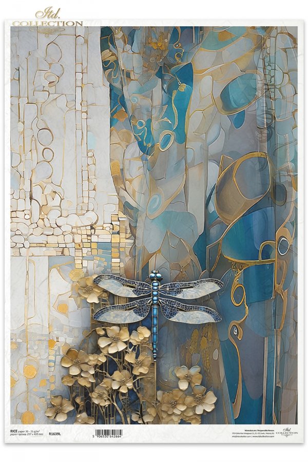 złoto, dekoracyjne wzory, mozaiki, motywy secesyjne*gold, decorative patterns, mosaics, Art Nouveau motifs