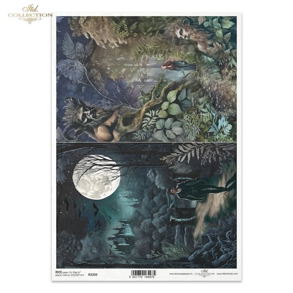 wampir, dziewczyna, księżyc, pełnia księżyca, Faun, Satyr, dżungla, tajemniczy las, puszcza, zamek, noc, Mysterious Forest, vampire, girl, moon, full moon, Faun, Satyr, jungle, mysterious forest, wilderness, castle, night, Vampir, Mädchen