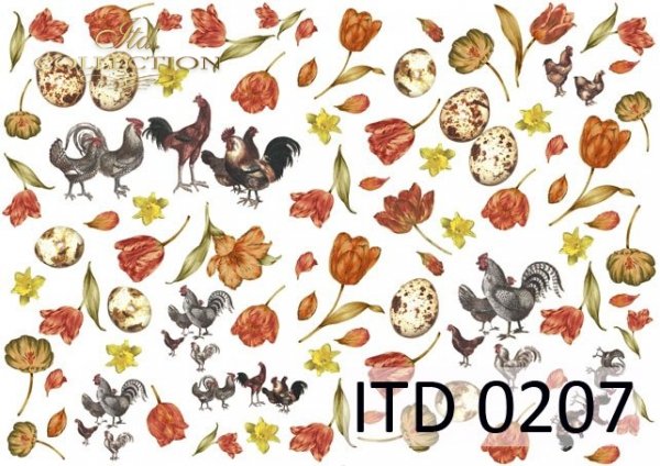papel decoupage clásico D0207M