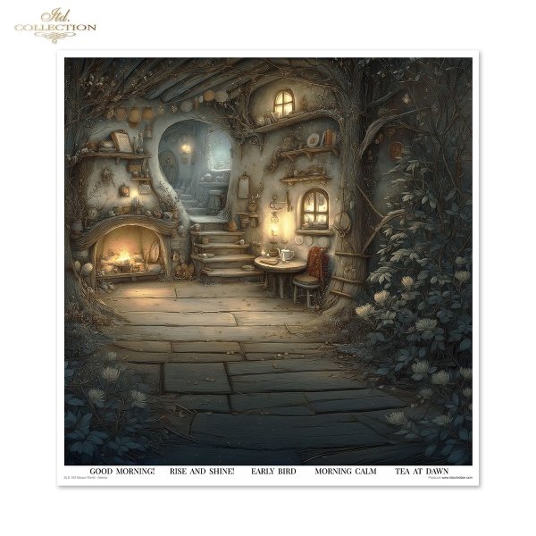 Papeles Scrapbooking SLS-102 Mouse World - Interior