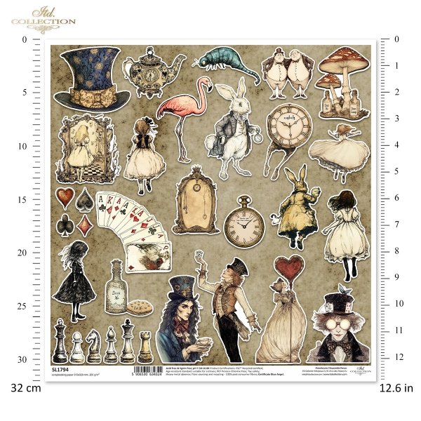 Papel para álbumes de recortes SL1794