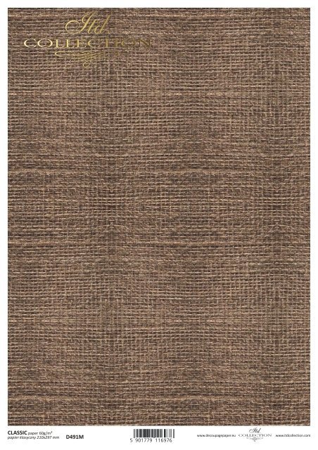 papel decoupage clásico D0491M