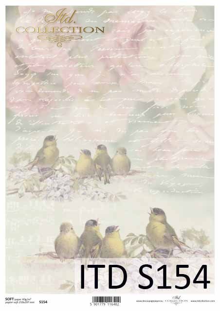 Papel Decoupage Soft S0154