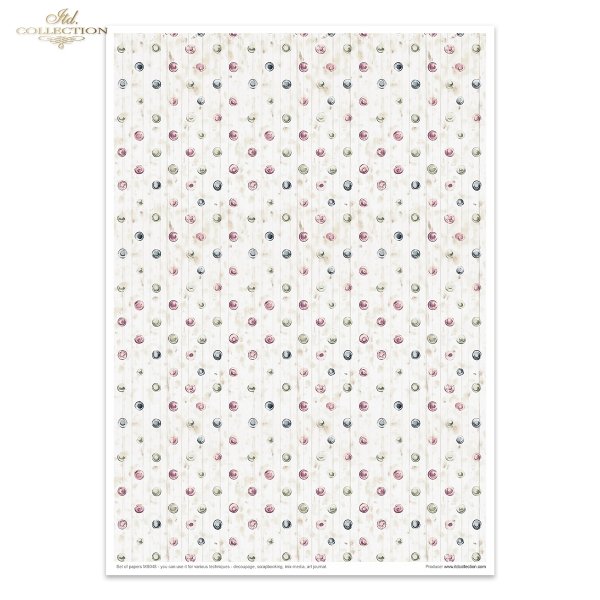 Conjunto Creativo MS048 - Floral Shabby Chic