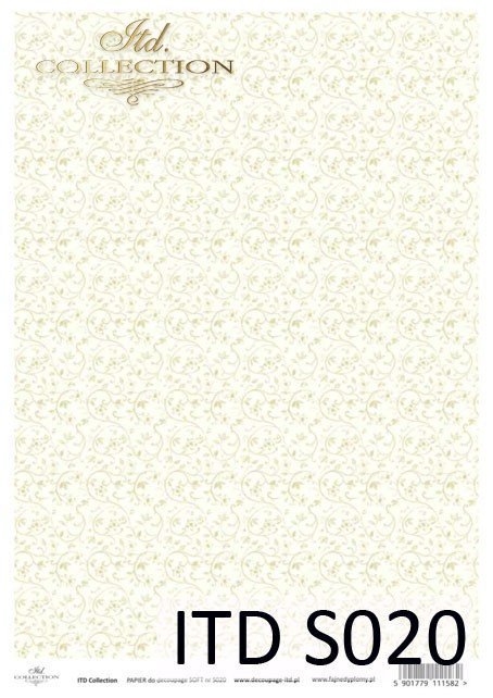 Papel Decoupage Soft S0020