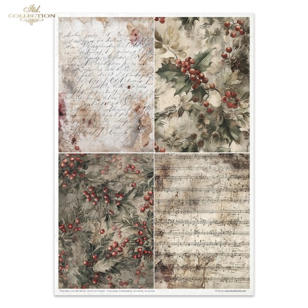Conjunto Creativo RP090 Winter's Tale in red