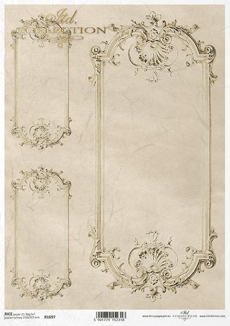 Dekory, ramki, owale, Vintage, retro, ozdobniki, panele, bazy panelowe*Decors, frames, ovals, Vintage, retro, ornaments, panels, panel bases