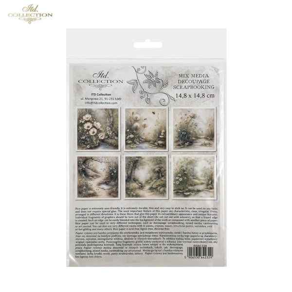 conjunto de papeles de arroz RSM238
