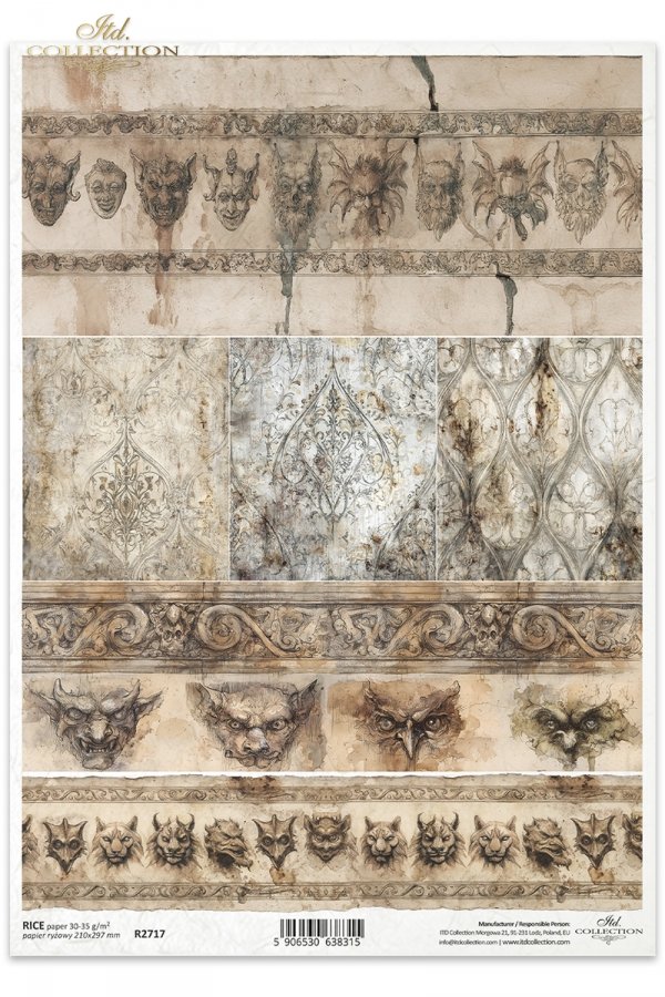 wzory, ornamenty, gargulce, sowy, lwy, gotyk, kamień, zdobienia, fantasy, vintage*patterns, ornaments, gargoyles, owls, lions, Gothic, stone, decorations, fantasy, vintage