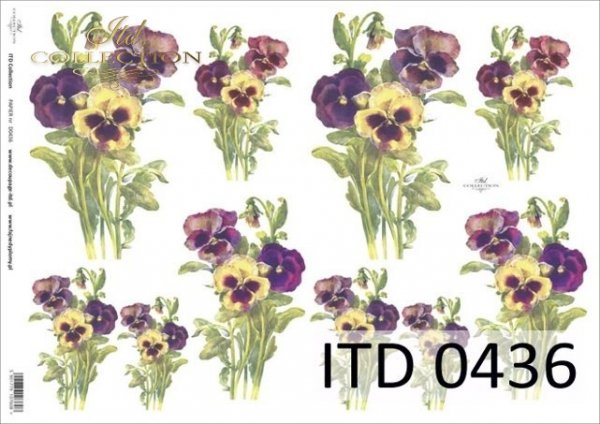 papel decoupage clásico D0436M