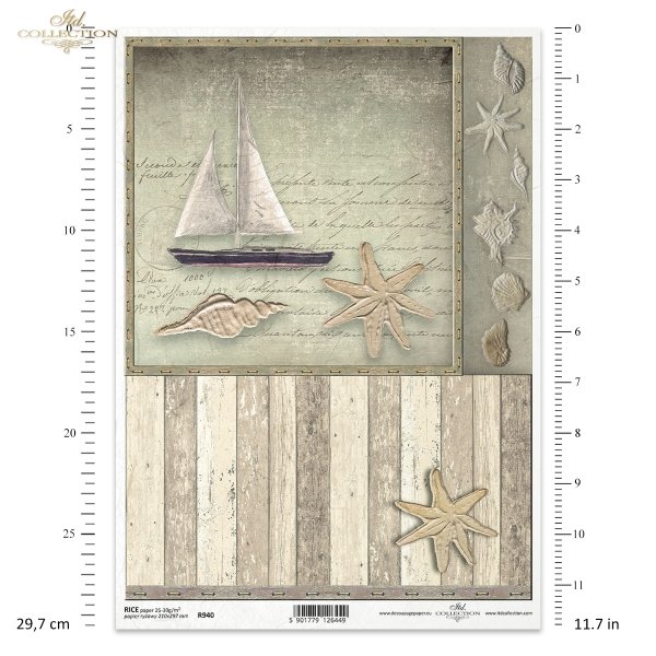 motywy marynistyczne, lato, wakacje, żaglówka, łódka, muszla, rozgwiazda, list, pocztówka, paski, R940, maritime theme, summer, holiday, sailboat, boat, shell, starfish, letter, postcard, stripes, maritimes Thema, Sommer, Urlaub, Segelboot, Boot, Muschel,