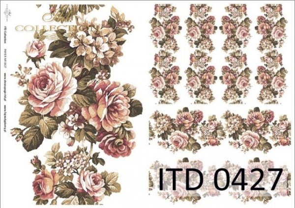 papel decoupage clásico D0427M