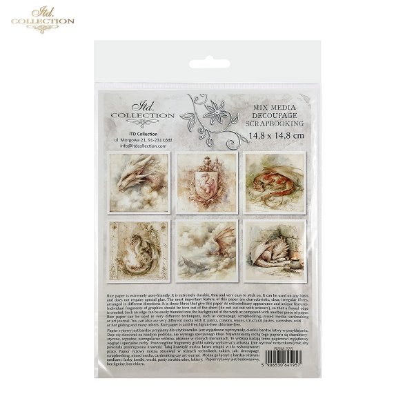 conjunto de papeles de arroz RSM225