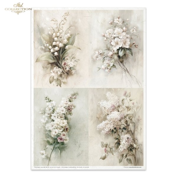 Conjunto Creativo RP104 Written in Flowers