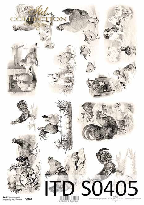 Papel Decoupage Soft S0405