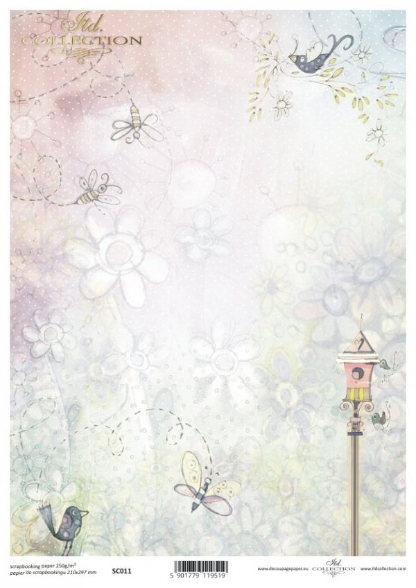 papel para scrapbooking SC0011