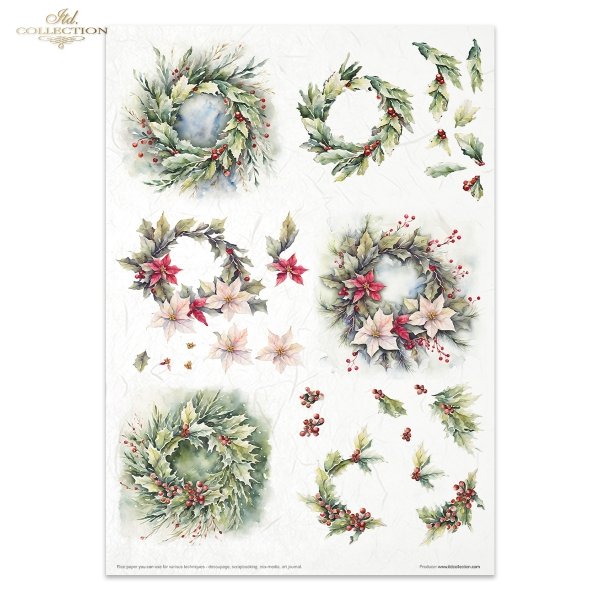 Conjunto Creativo RP073 - Winter Wreath