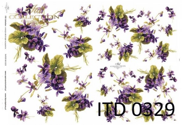 papel decoupage clásico D0329M