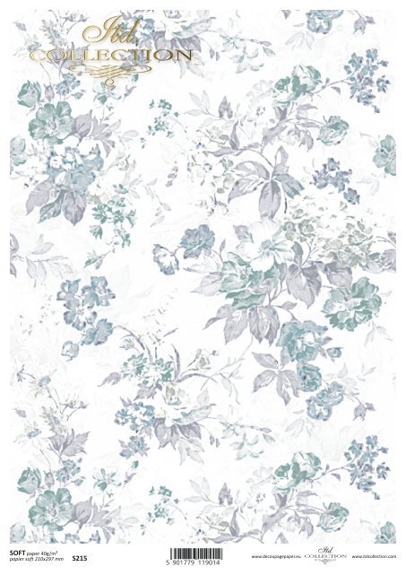 Papel Decoupage Soft S0215